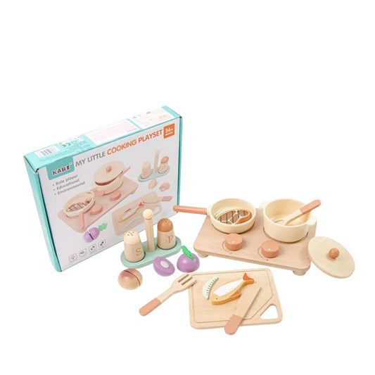Wooden cooking playset - Otloubnow