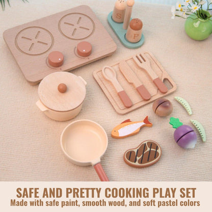 Wooden cooking playset - Otloubnow