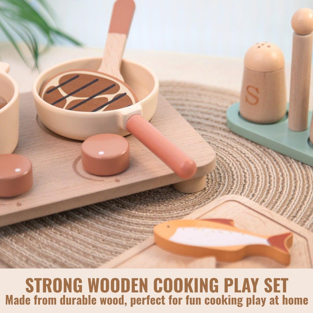 Wooden cooking playset - Otloubnow