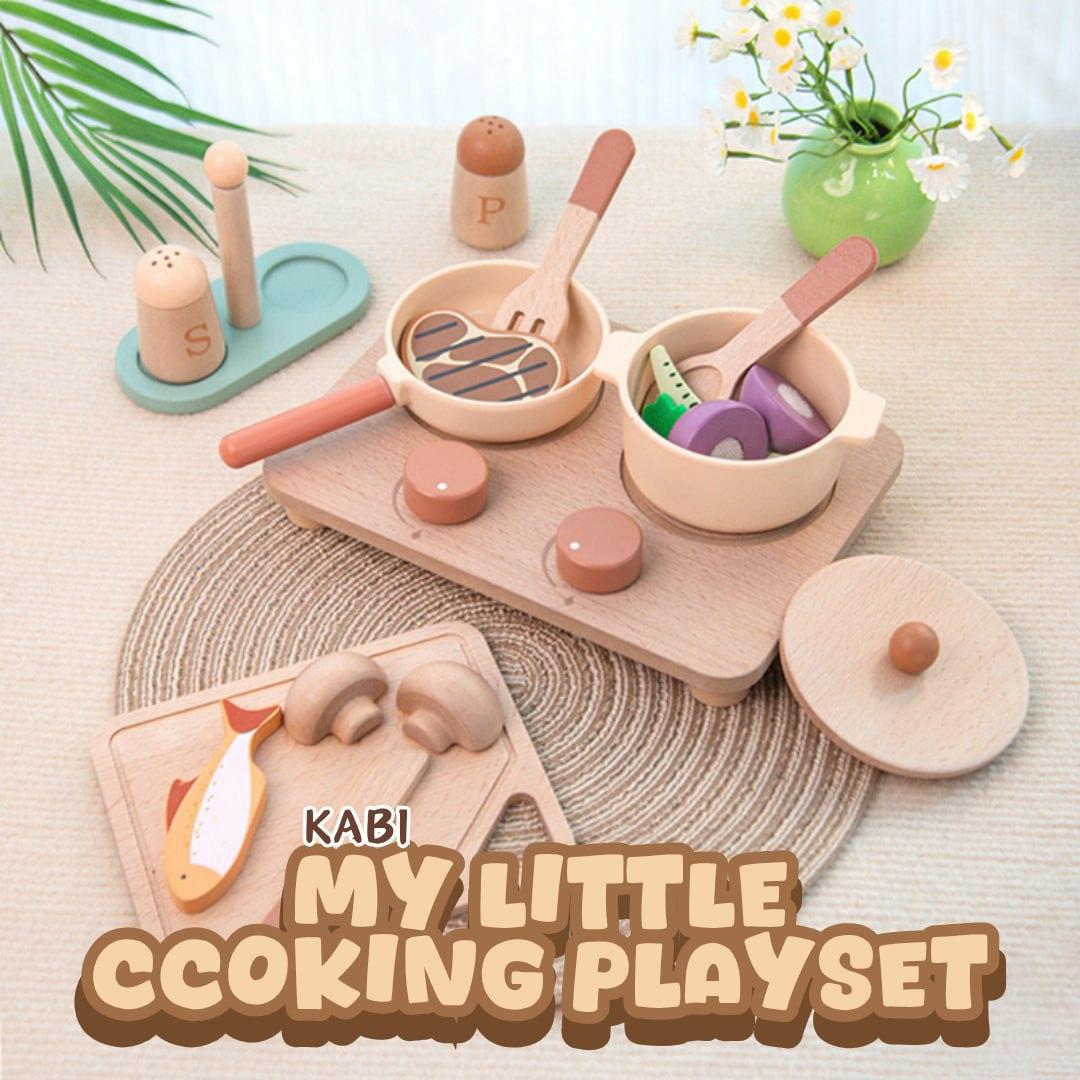 Wooden cooking playset - Otloubnow