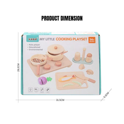 Wooden cooking playset - Otloubnow