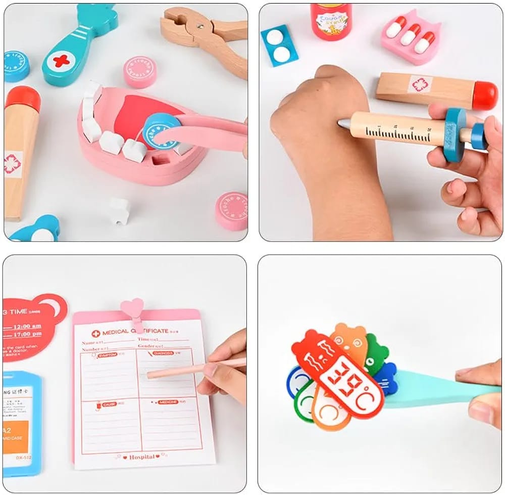 Wooden doctor set - Otloubnow