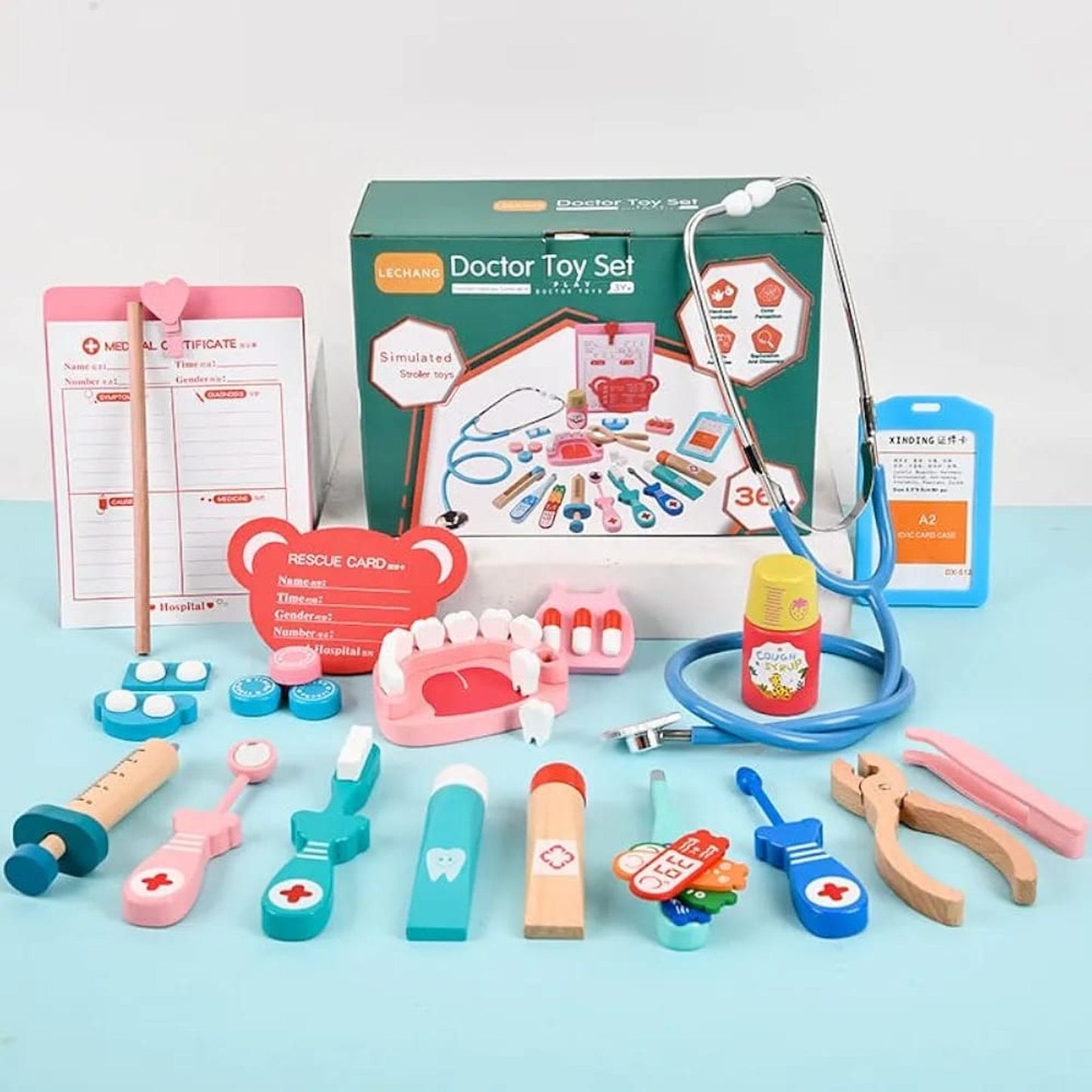 Wooden doctor set - Otloubnow