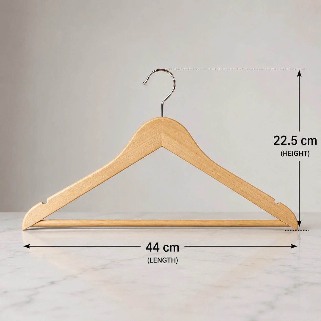 Wooden hangers set of 3 - Otloubnow