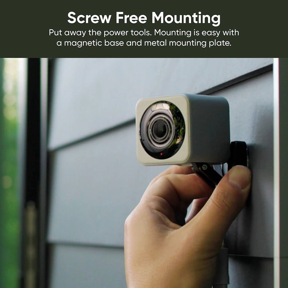 Wyze Cam v4 2.5K Outdoor Wired Security Camera with Night Vision, Spotlight, and Two - Way Audio - Otloubnow