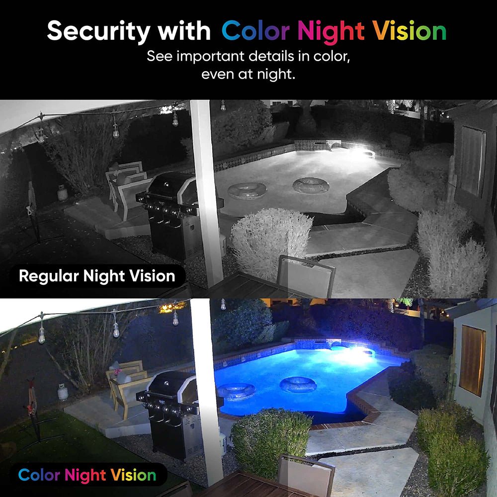Wyze Cam v4 2.5K Outdoor Wired Security Camera with Night Vision, Spotlight, and Two - Way Audio - Otloubnow